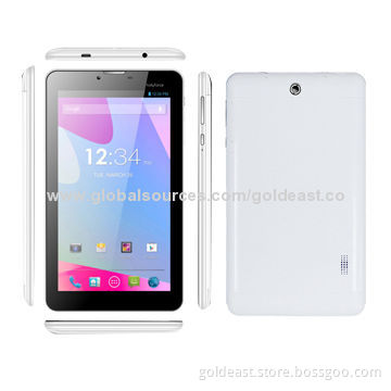 7" 800*480P Capacitive Touch Screen G+P Dual-core Tablet PCs/MIDs in MTK8312, 512MB DDR3+4GB Storage